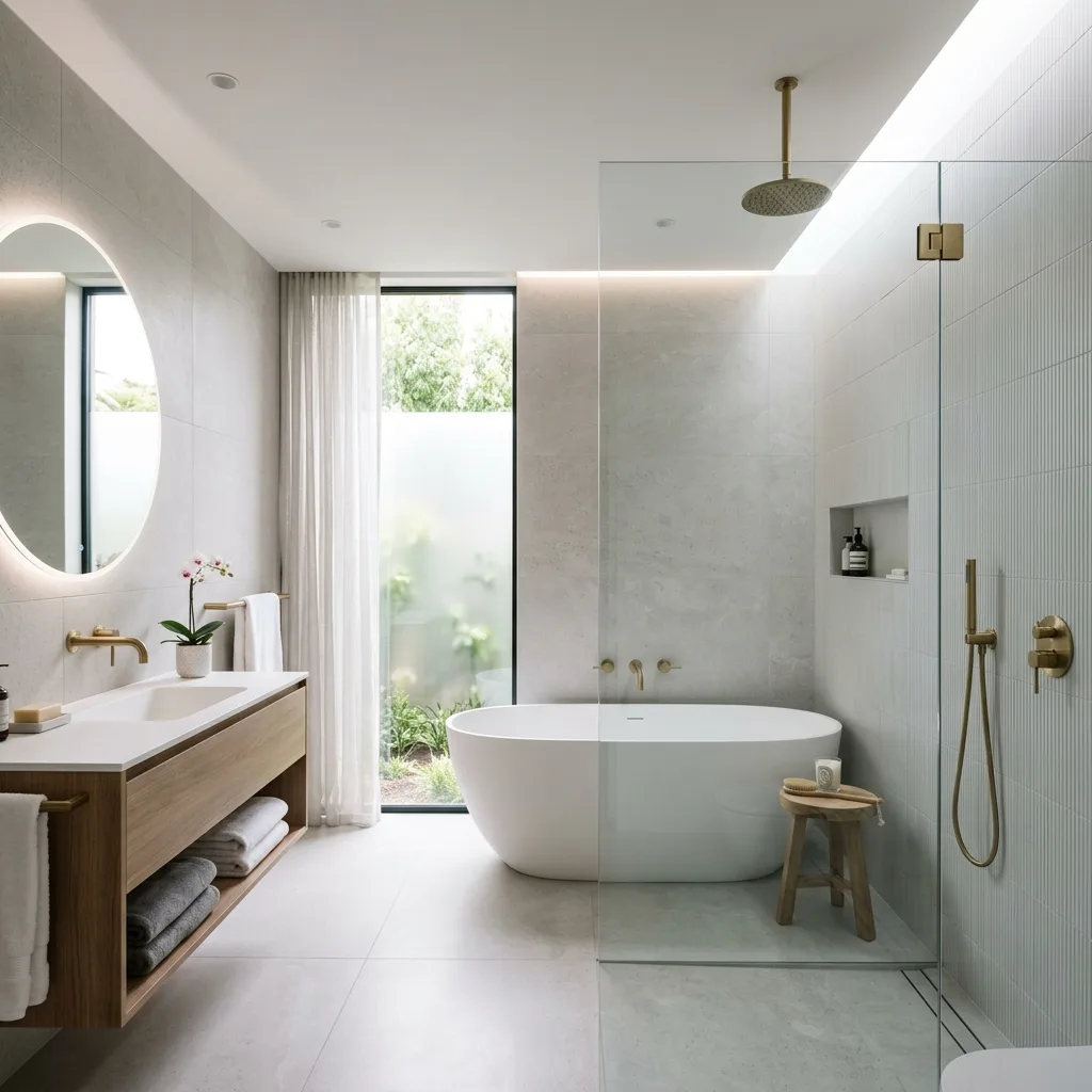 EcoNova sanitary bathroom fittings and freestanding bathtub