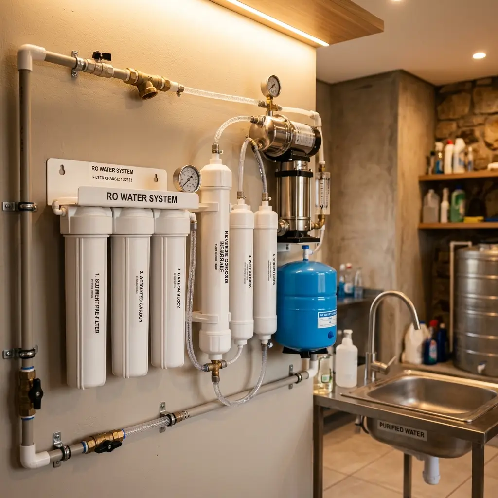Reverse osmosis filtration